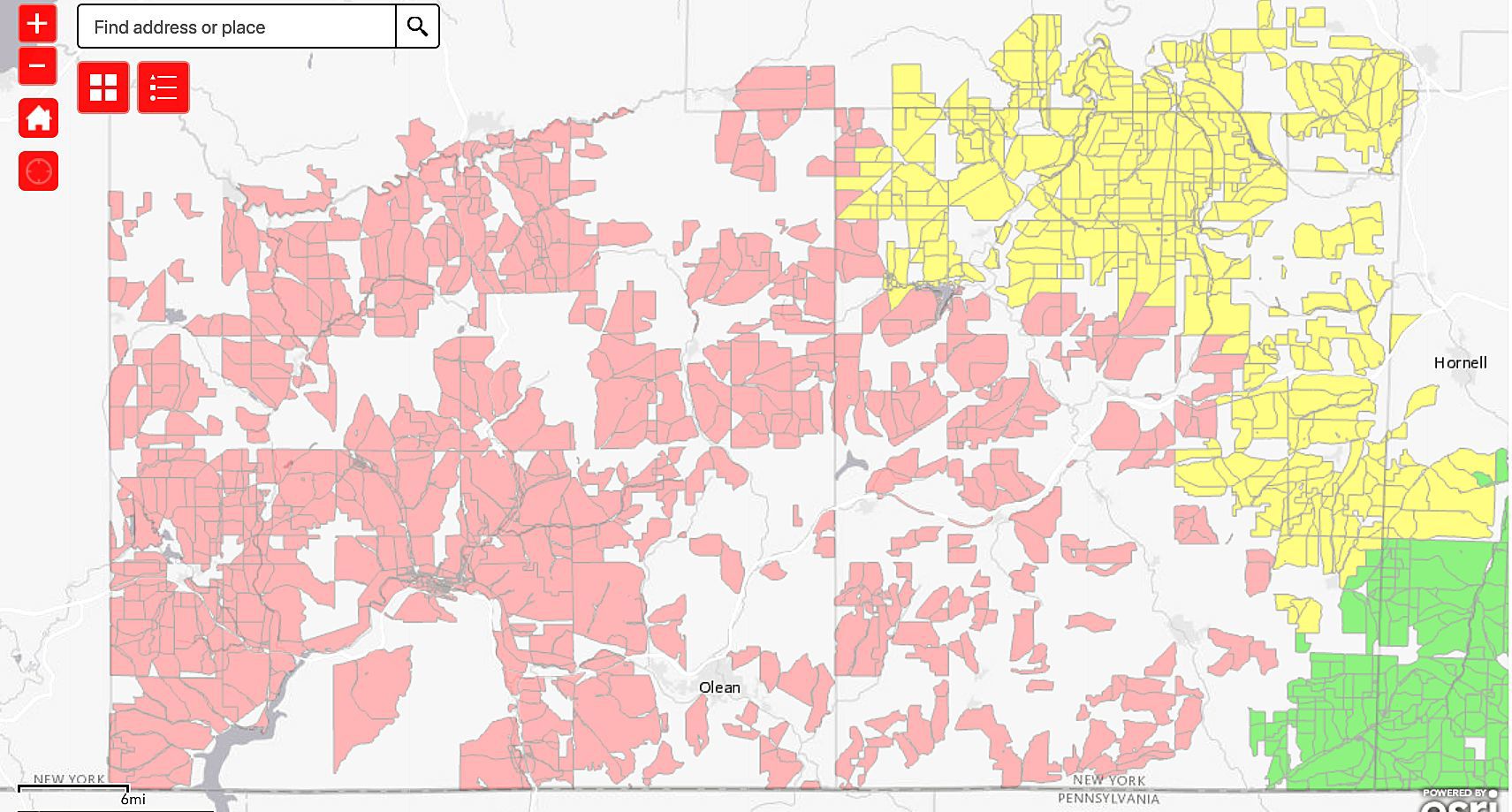 Armstrong buildout map